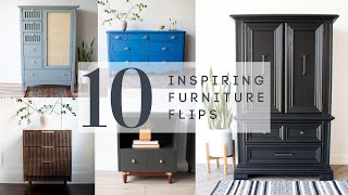 10 Inspiring Furniture Flips for 2023 | DIY Furniture Makeovers