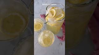 Fresh Homemade Lemonade