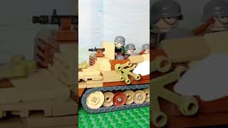 WW2 Lego Stuart light tank Stopmotion #legohistory #legoww2 #legoweapons