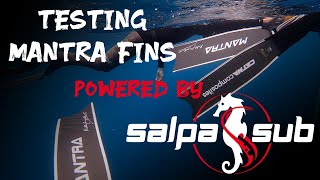 Testing Cetma Mantra fins - Powered by SalpaSub - Malta 2023 | SPEARFISHERZ