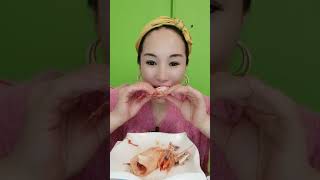 ASMR Eating, Eating Shrimp and Fish