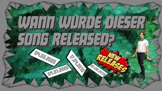 ★ Wann wurde dieser Song Released? ♫ ♬ ♪ [Rapper Quiz]