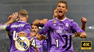 Real Madrid vs Juventus (4-1) 2017 Champions League Final | Goals & highlights 4k