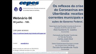 [30/06/2020] Os reflexos da crise do Coronavírus em Uberlândia