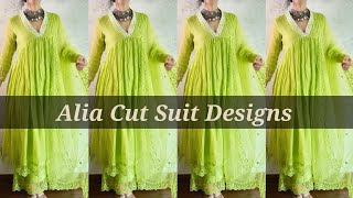 Alia cut kurti designs/suit designs || New Style kurti designs || Suit design