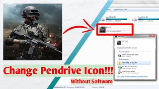 How to change drive icon of Pendrive in easy steps| Set photo on Pendrive icon