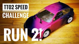 Consistently WORSE! - TT02 Speed Challenge - @poorboysrc