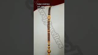 New unique mangalsutra design 916 hallmark #gold #bangles #goldset #goldbangles #afghan #india