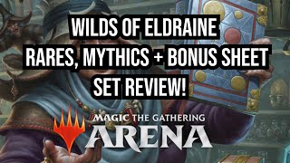 Wilds of Eldraine Rare, Mythic + BONUS sheet Set Review! | Limited Level-Ups|