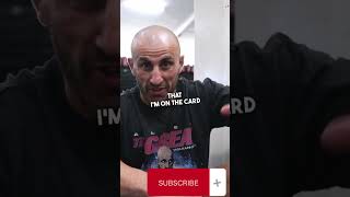 Alex Volkanovski talking about KAMARU USMAN and KHAMZAT CHIMAEV fight #short #shortsviral #shorts