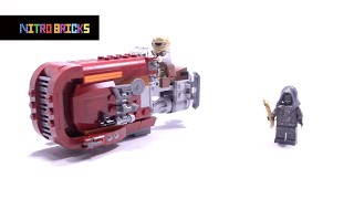 Lego Star Wars Rey's Speeder 75099 | Lego Speed build + Giveaway