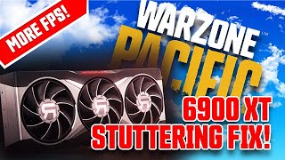 WARZONE STUTTERS GONE - Caldera FPS FIX for 6900 XT!