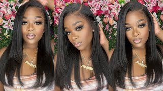 MOST NATURAL WIG INSTALL EVERR😍🔥| it’s Giving BLOWOUT & Trim🔥| NEW KINKY EDGES WIG| RPGHAIR🔥