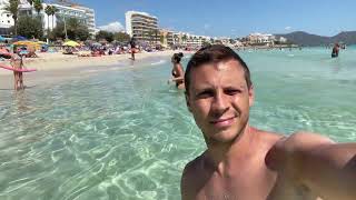 Mallorca Cala Millor (2021) Strand Promenade und Meer Fincallorca