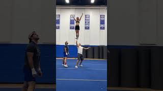 #youtubeshorts #cheerleading #shorts #cheer #shortvideo #athlete #stunt #collegecheer #fail #fails