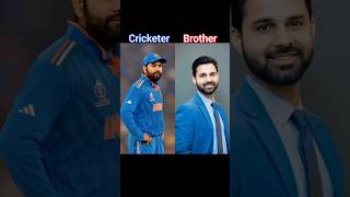 Indian cricketer✨ real life brother 🥰#cricketer#rohitsharma#viratkohli#ipl2024#viralvideo#shorts