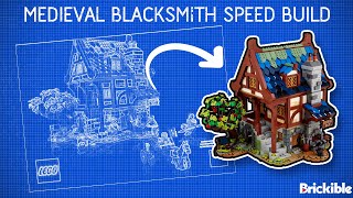 LEGO Medieval Blacksmith Speed Build Time-Lapse | LEGO Ideas #21325