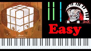 Elbow - Grounds For Divorce - Piano Synthesia ( Easy )