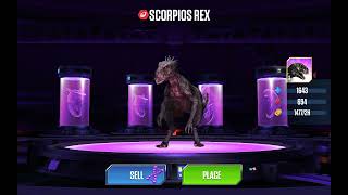 creating a SCORPIUS REX !! | JURASSIC WORLD THE GAME