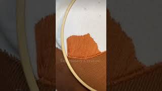 unique embroidery #embroiderycreation #ytshorts