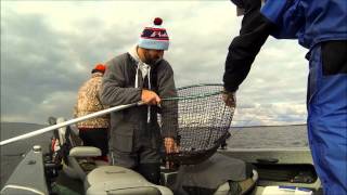 Lake of the Woods Walleye Fishing - Late Fall Jigging