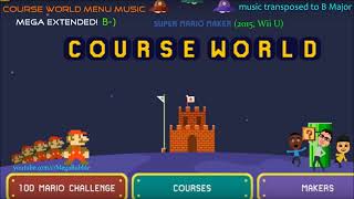 Super Mario Maker (Wii U) - Course World Music in B Major!