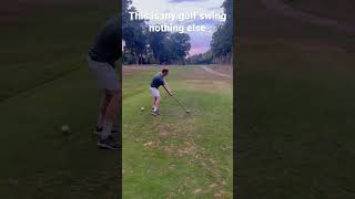 This is What a Beginner Golf Swing Looks Like #golf #golfswing #golfer