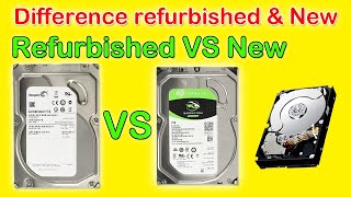 Best hard disk what is the difference refurbished & New 😍😍