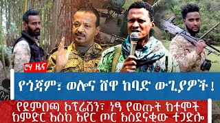 የጎጃም፣ ወሎና ሸዋ ከባድ ውጊያዎች!የደምበጫ ኦፕሬሽን፣ ነፃ የወጡት ከተሞች ከምድር እስከ አየር ጦር አስደናቂው ተጋድሎ