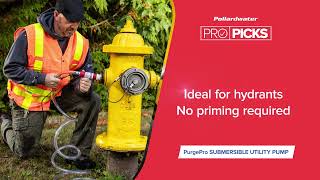 Pollardwater PurgePro submersible utility pump