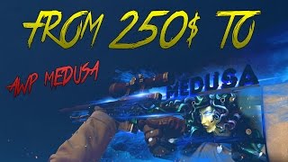 FROM 250$ TO AWP MEDUSA - CSGOStrong - TrickShooter2606