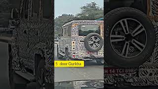 5 DOOR MODIFIED GURKHA #shorts #viral #crazy #trending #car #trend #viralvideo #force #shortvideo