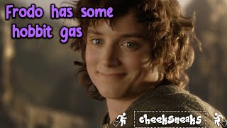 Cheek Sneaks:  LOTR Return of the King (2003) - Frodo's Farewell