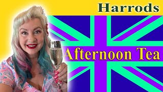 HARRODS LUXURY AFTERNOON TEA LONDON- A TEATIME TEASER!🇬🇧