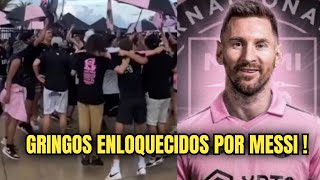 La tremenda ovacion de los fanáticos del Inter de Miami a Messi 🔥