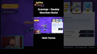 Greninja - held items #pokemonunite #shorts