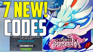 *NEW* ALL WORKING CODES FOR CREATURES OF SONARIA IN 2024! ROBLOX CREATURES OF SONARIA CODES 2024