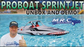 🚤 PROBOAT SPRINTJET OVERVIEW AND DEMO!🚤 EP#549