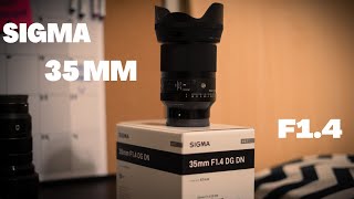 New Sigma 35mm F1.4 DG DN (Unboxing)