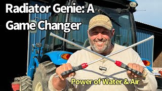 Radiator Genie Cleans Equipment Using the Power of Air and Water That Everyone Can Use