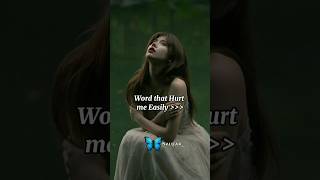 Word that hurt me easily 💔 #aesthetic #relatable #foryou #trending #edit #softeditaudio