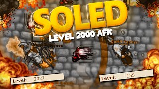 GOT AFK AT LEVEL 2000 AND DIED AT LEVEL 150! NEW EXERCISE TRAIN SHIELD ITEM KEKW #tibiaferumbrinha