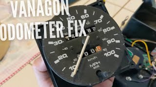 Vanagon odometer fix!  Easy🤠👍