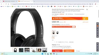 Blitzwolf BW HP6 Headphones from banggood short