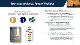 National Academies’ “Strategies to Renew Federal Facilities” – 7 Principles for Leaders