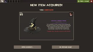 Tf2 : I Unbox Unusual Crone's Dome