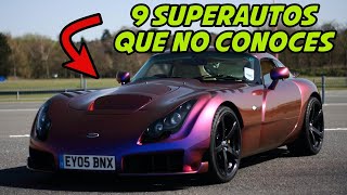 9 SUPER AUTOS que NO conoces I RACEMAN