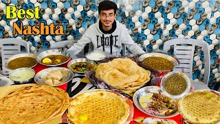 Best Breakfast in My Town - Murgh Cholay - Haleem - Paratha  - Street Food Pakistan