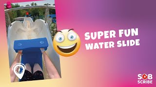 😱 Super Fun Water Slide | Water Park | Adventure Island | Water Slide 🔥 ADVENTURES FEVER #shorts