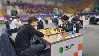 Razorni motiv: Daniil Dubov - Nihal Sarin, World Rapid Ch. 2022.